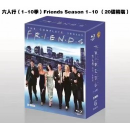 六人行（1-10季）Friends Season 1-10 藍光25G（20碟精裝）G